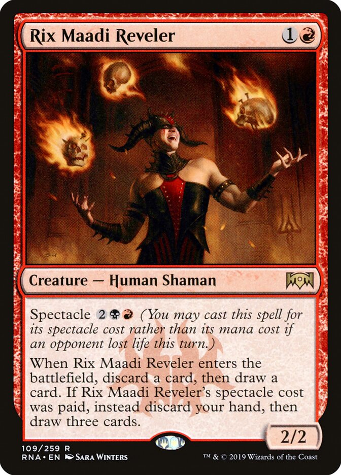 Rix Maadi Reveler card front