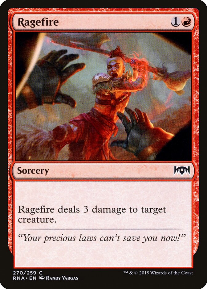 Ragefire card front