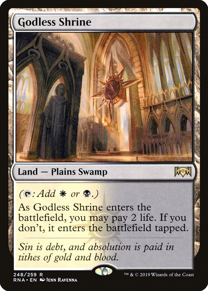 Godless Shrine card front