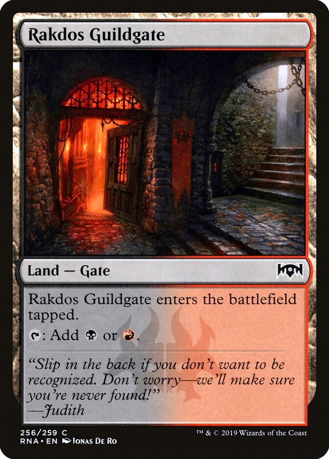 Rakdos Guildgate card front