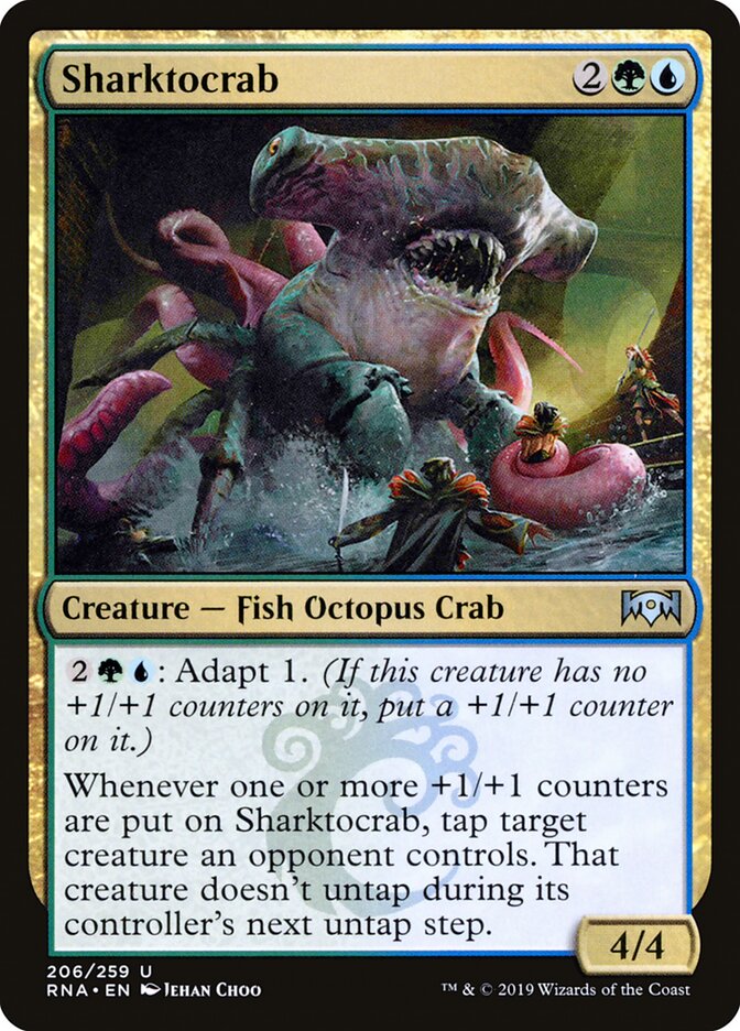 Sharktocrab card front