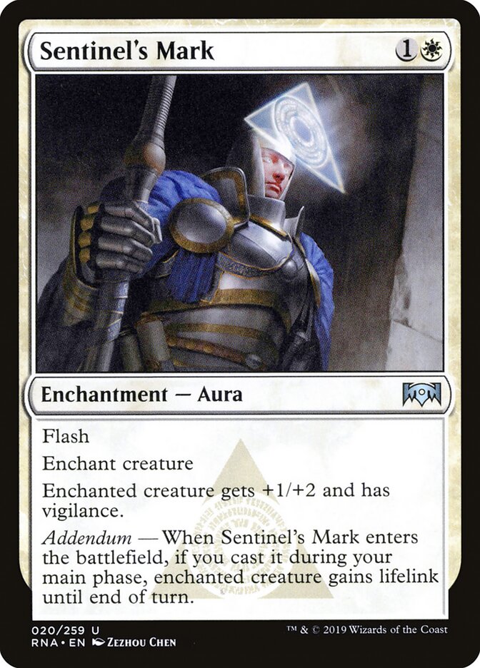 Sentinel's Mark card front