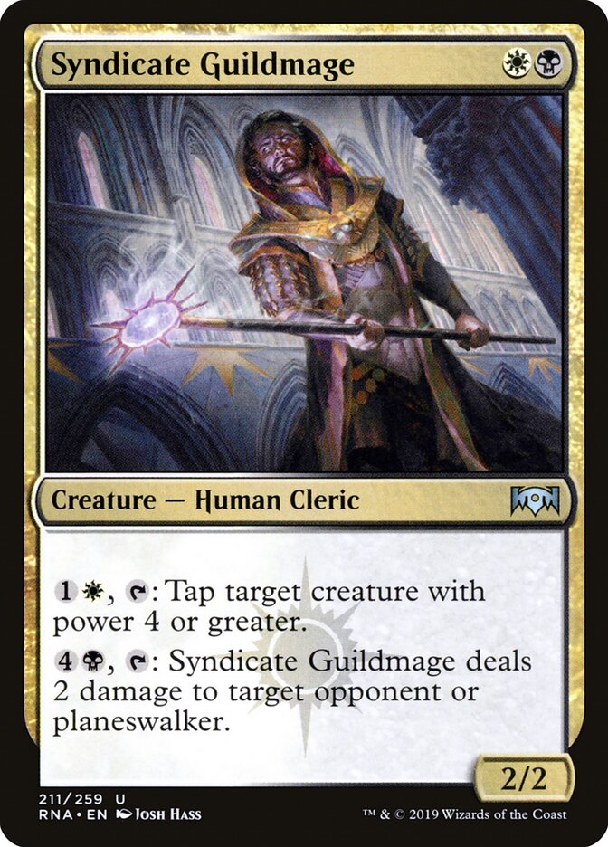Syndicate Guildmage card front