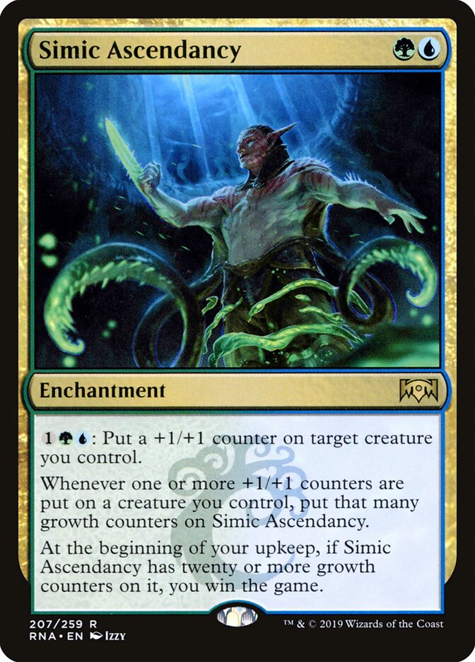 Simic Ascendancy card front