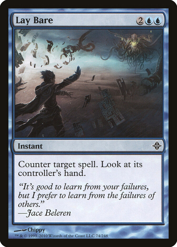 Lay Bare card front