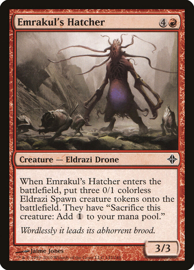 Emrakul's Hatcher card front