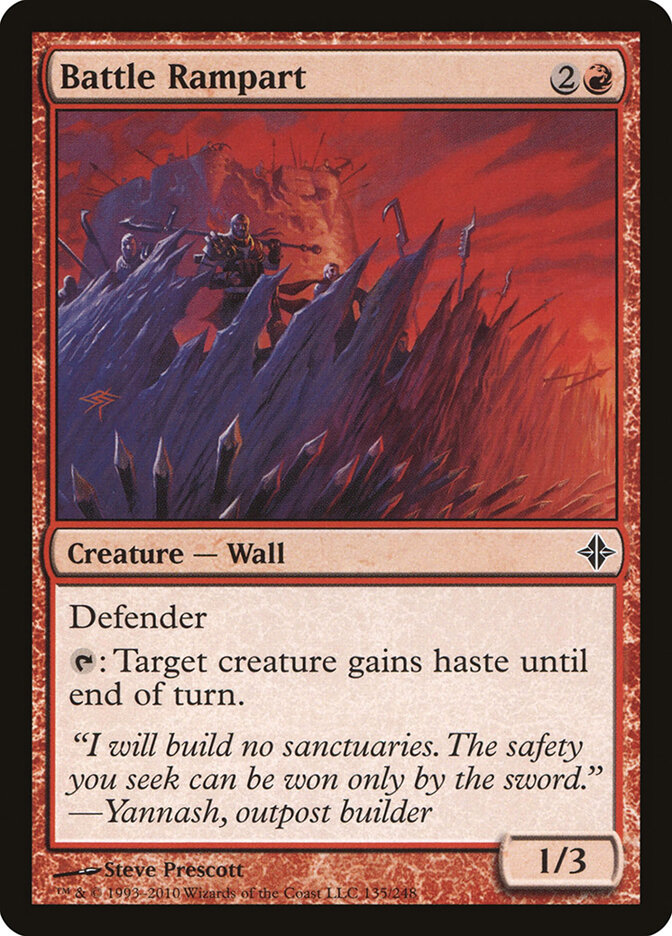 Battle Rampart card front