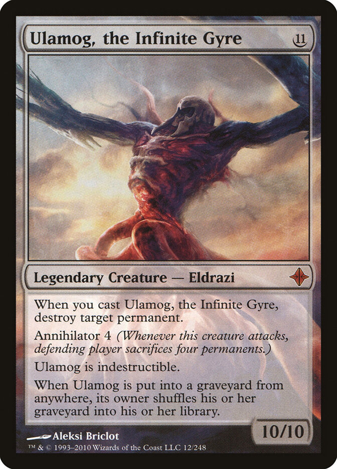 Ulamog, the Infinite Gyre card front