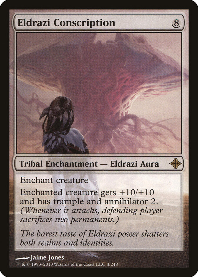 Eldrazi Conscription card front