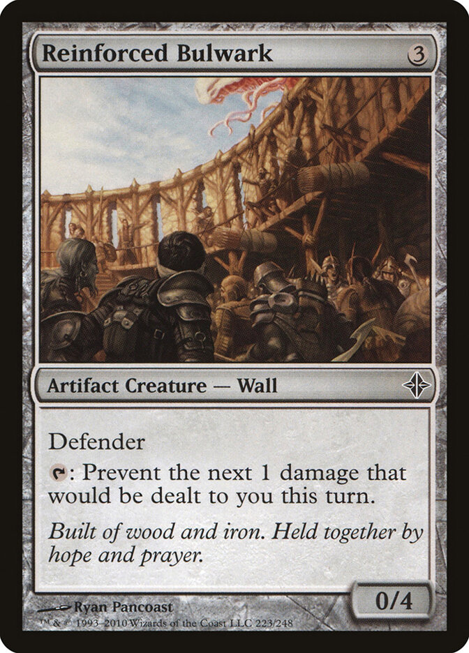 Reinforced Bulwark card front
