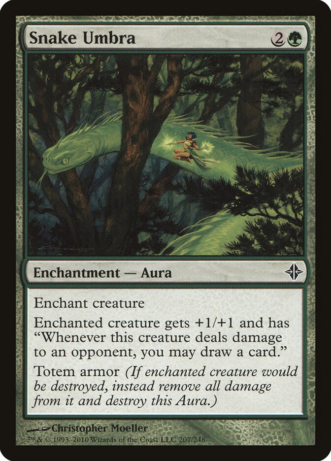 Snake Umbra card front
