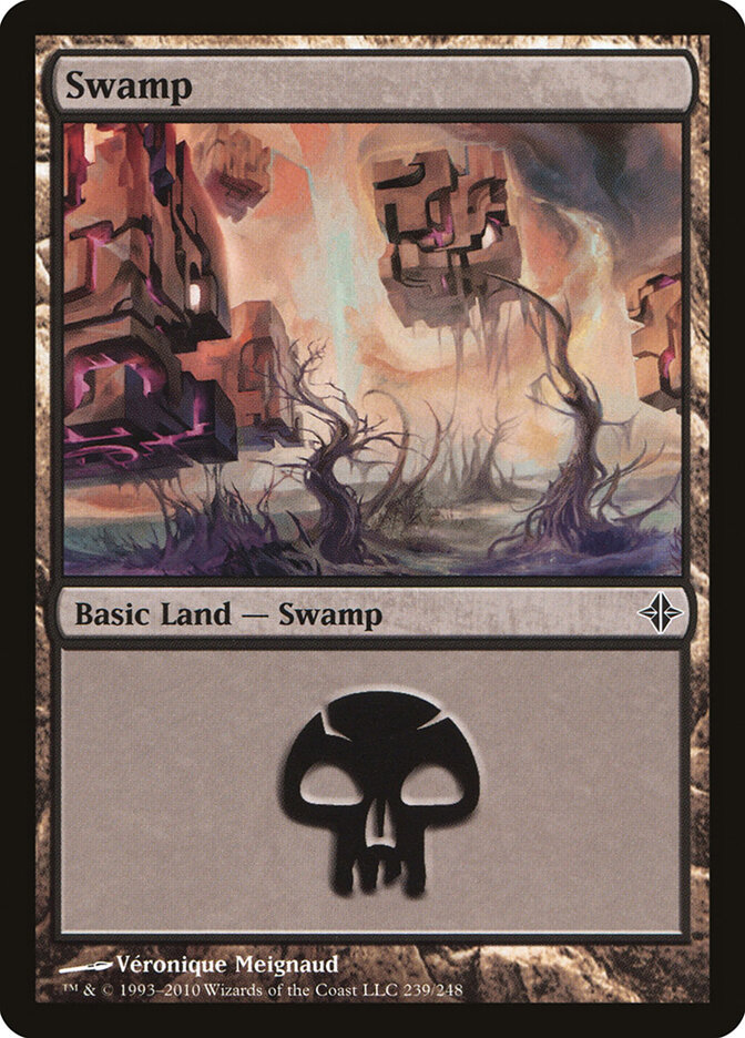 Swamp card front