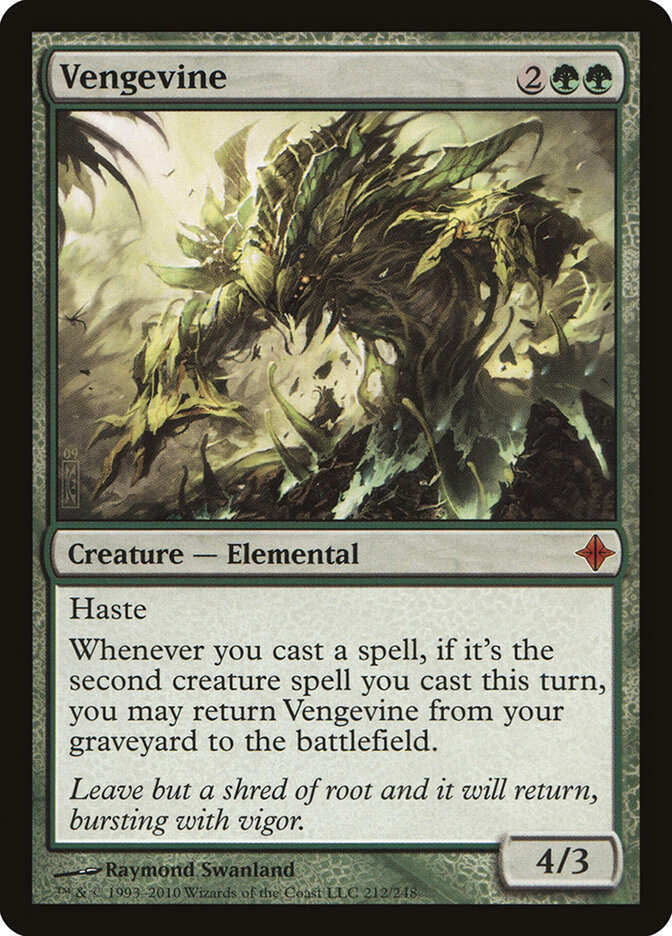 Vengevine card front