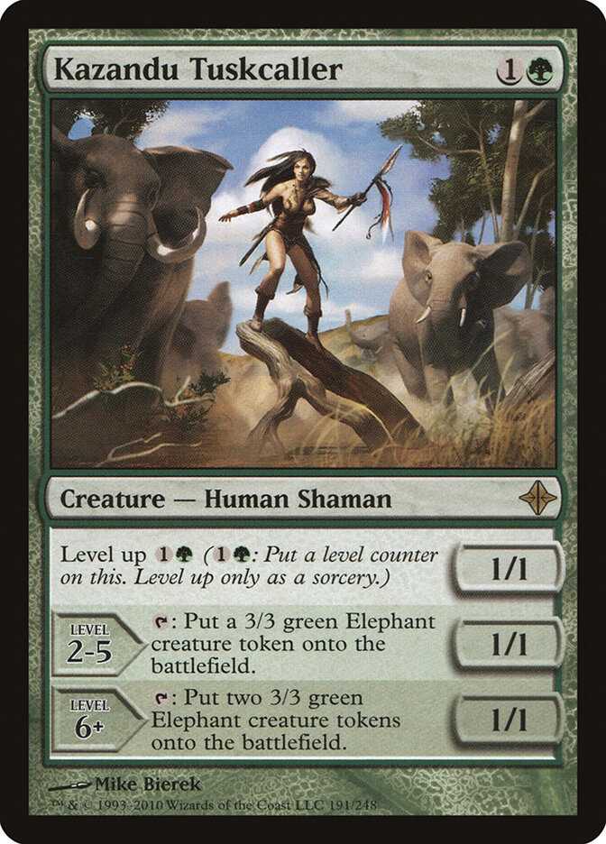 Kazandu Tuskcaller card front