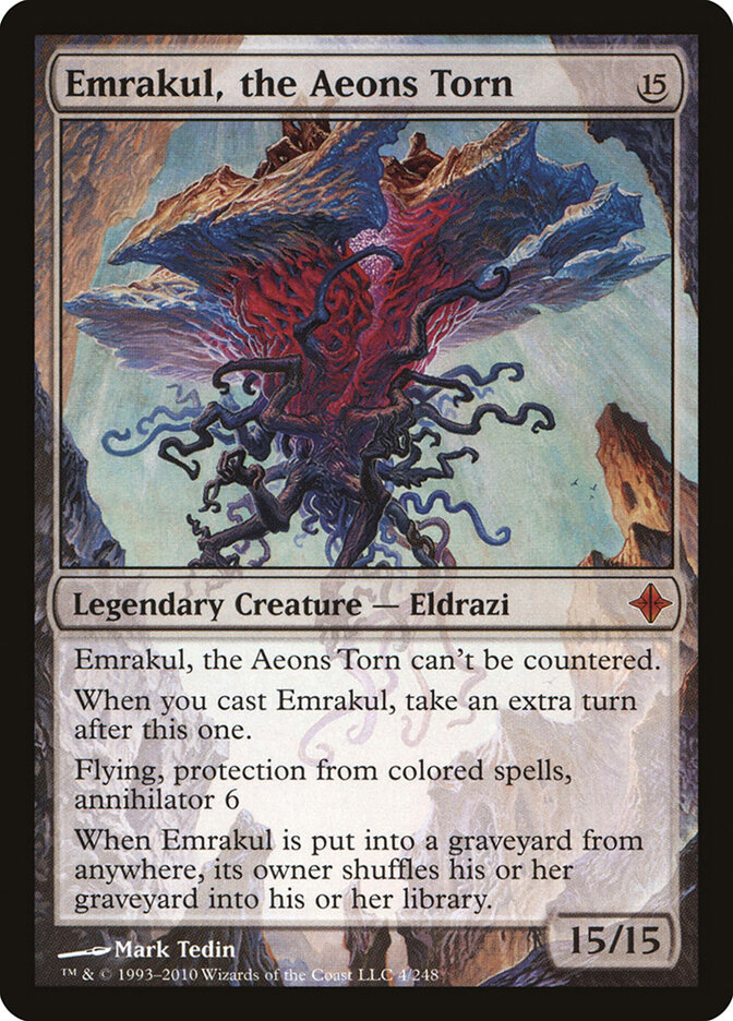 Emrakul, the Aeons Torn card front