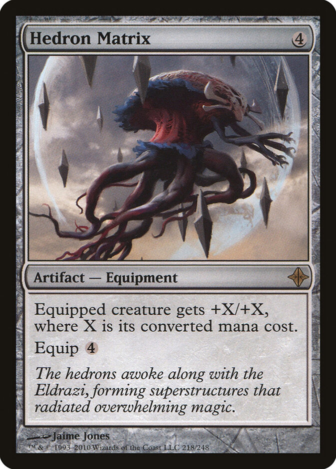 Hedron Matrix card front