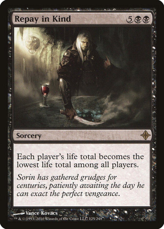 Repay in Kind card front