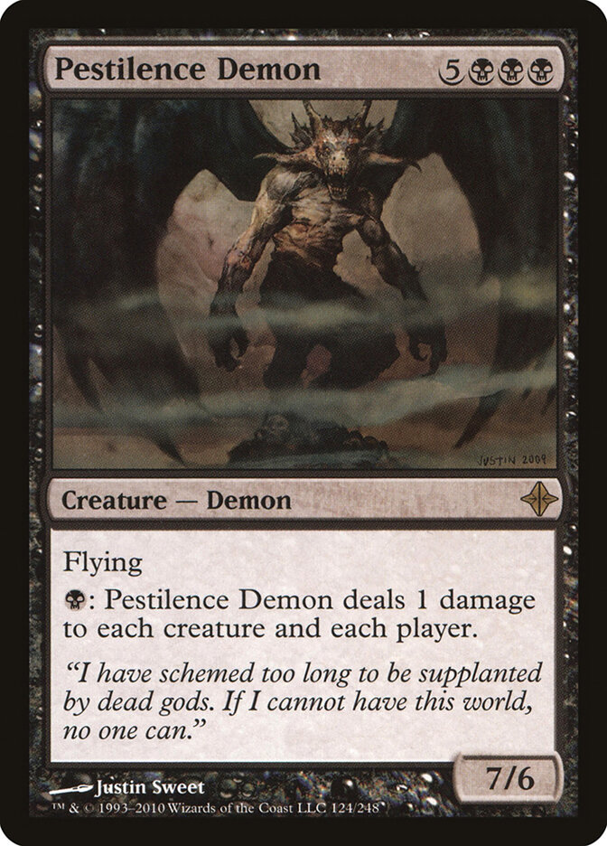 Pestilence Demon card front