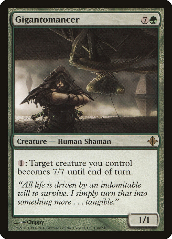 Gigantomancer card front