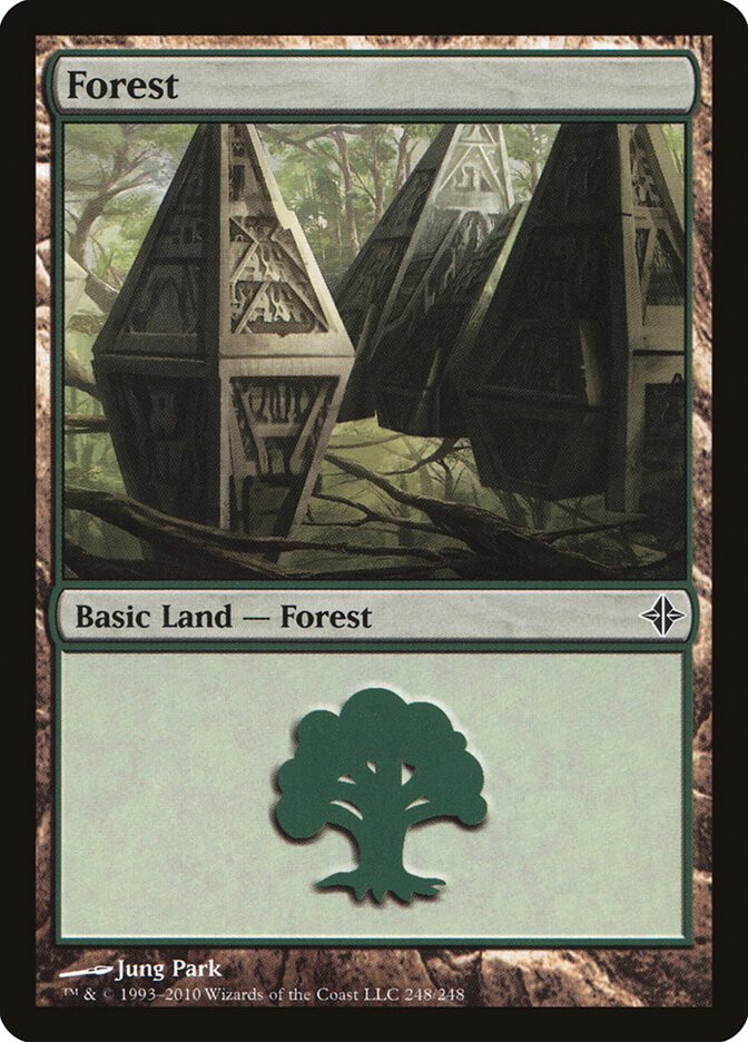 Forest card front