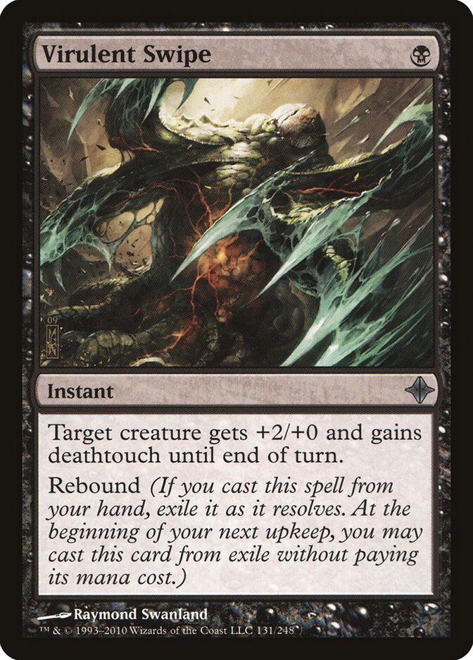 Virulent Swipe card front