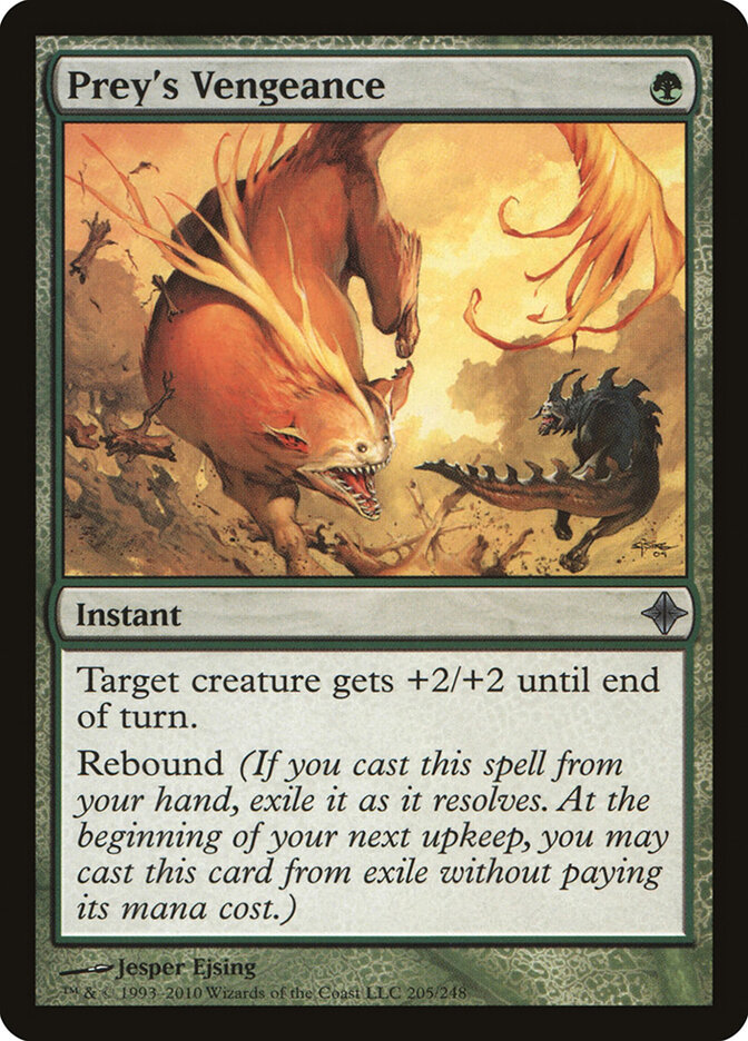 Prey's Vengeance card front