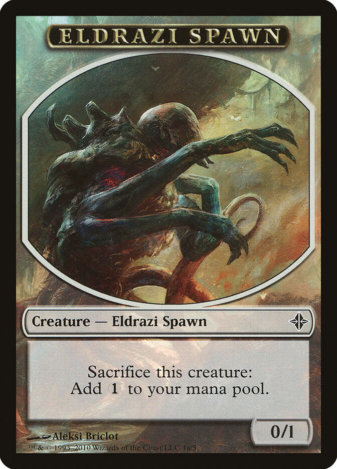 Eldrazi Spawn card front