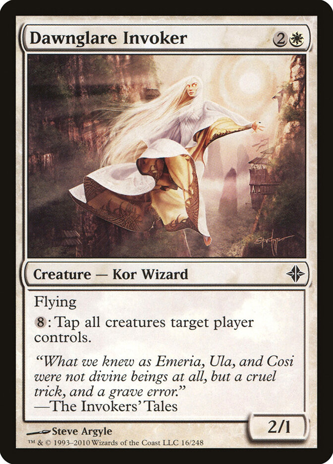 Dawnglare Invoker card front