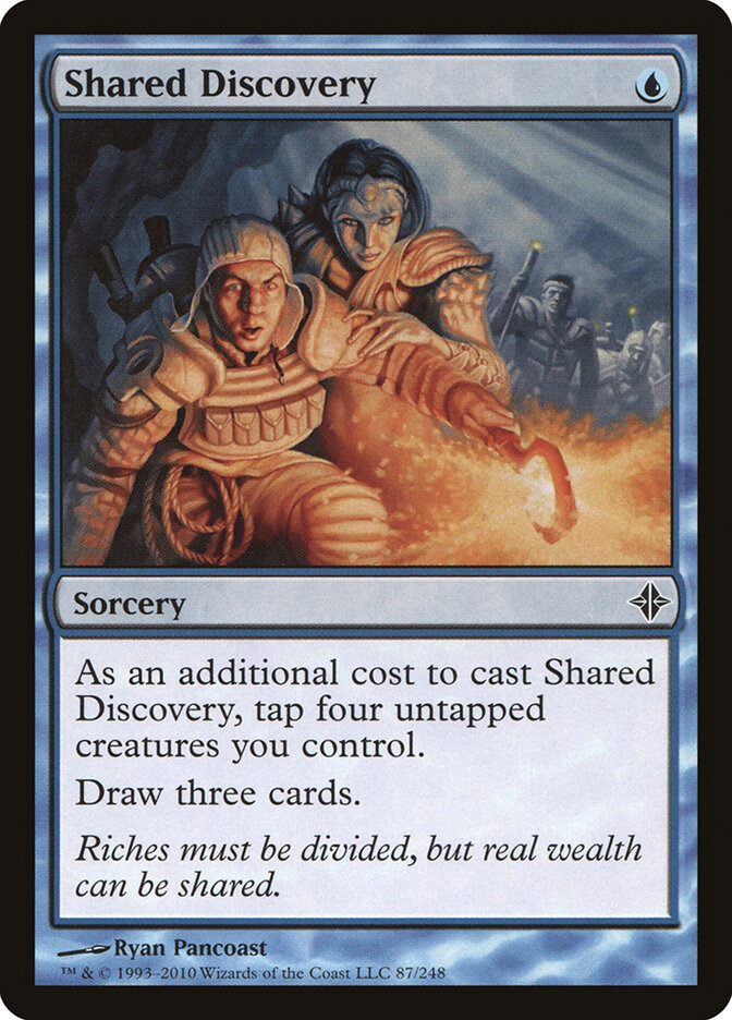 Shared Discovery card front
