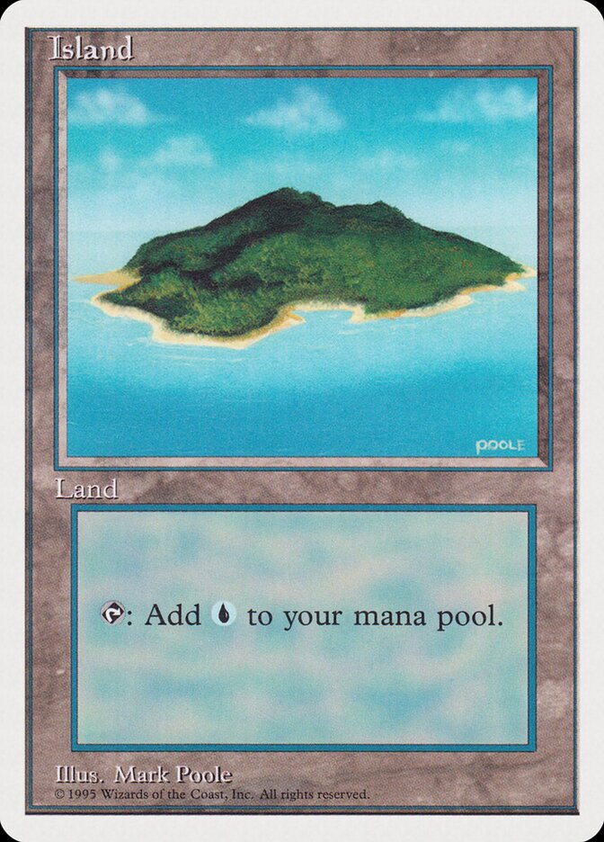 Island card front
