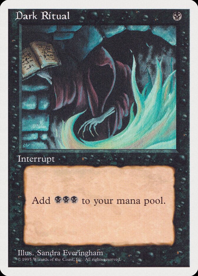 Dark Ritual card front