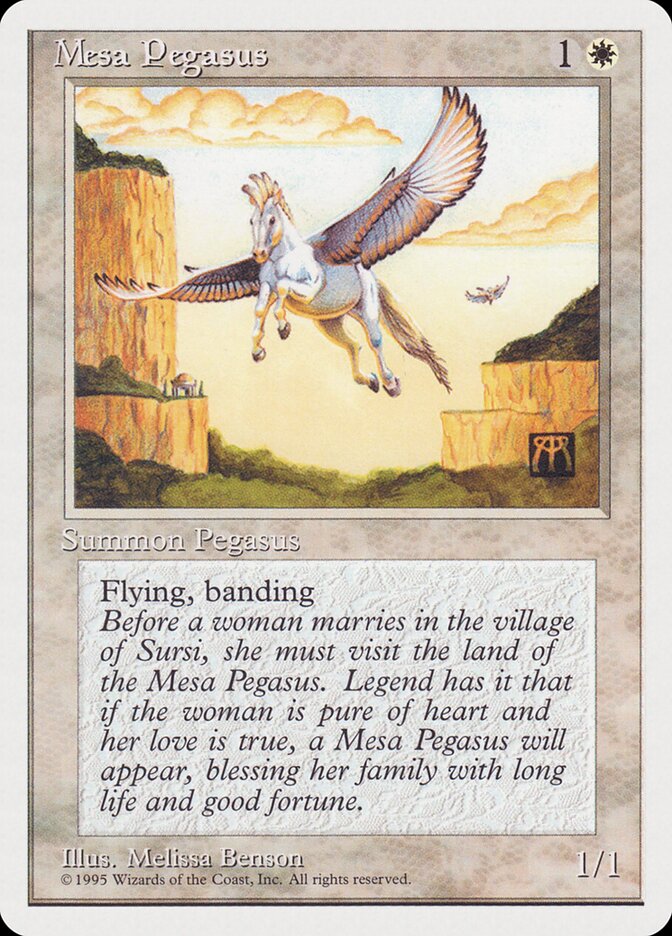 Mesa Pegasus card front