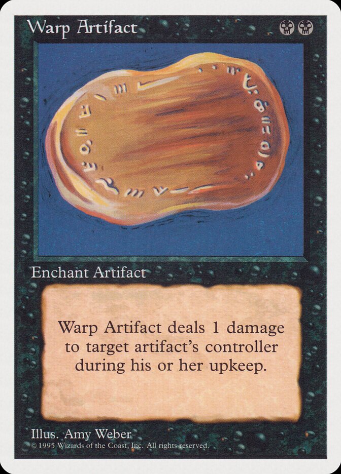 Warp Artifact card front