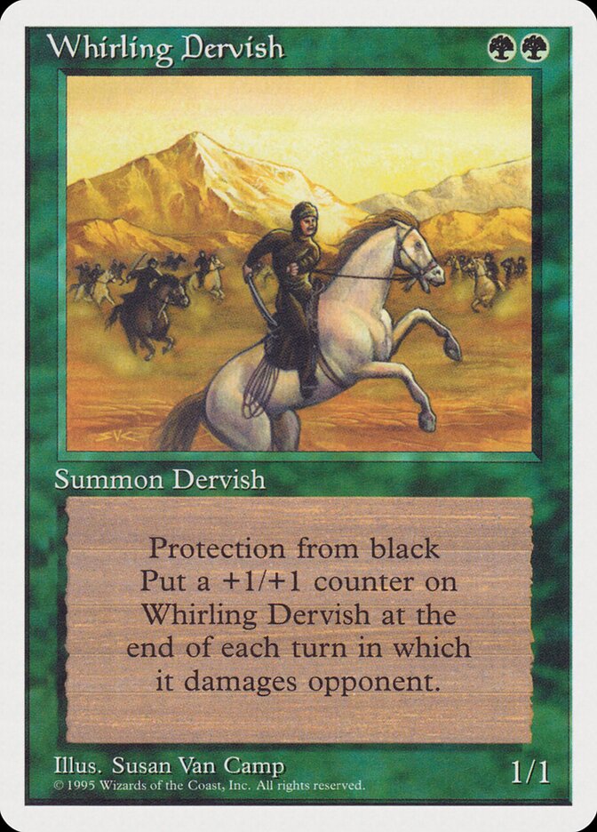 Whirling Dervish card front