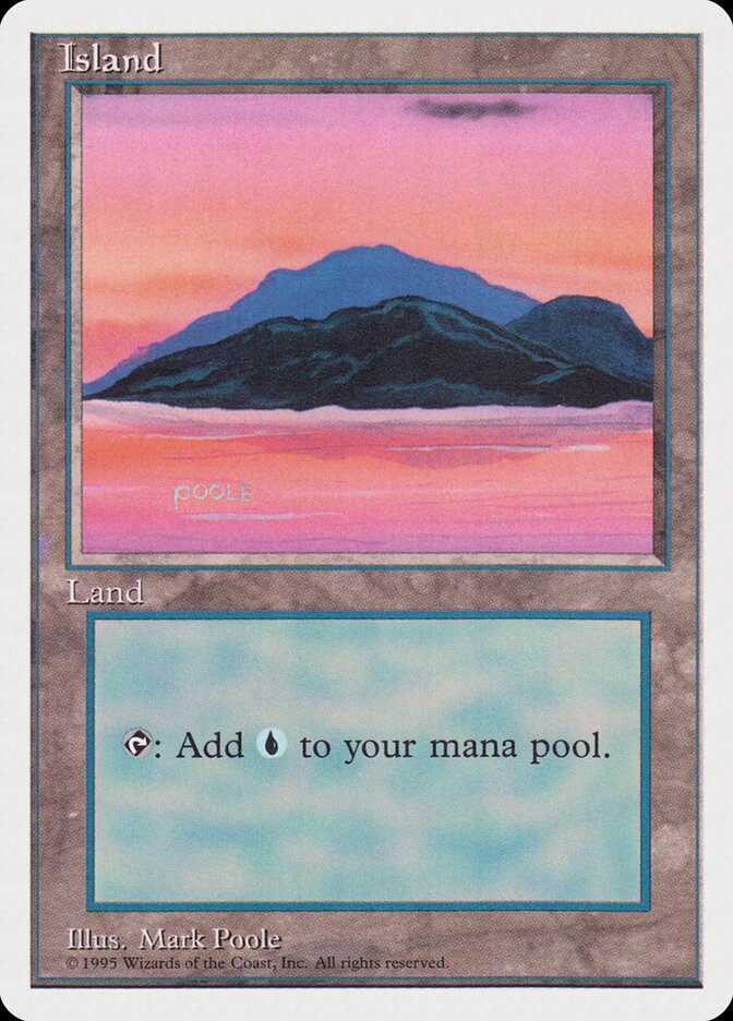 Island card front