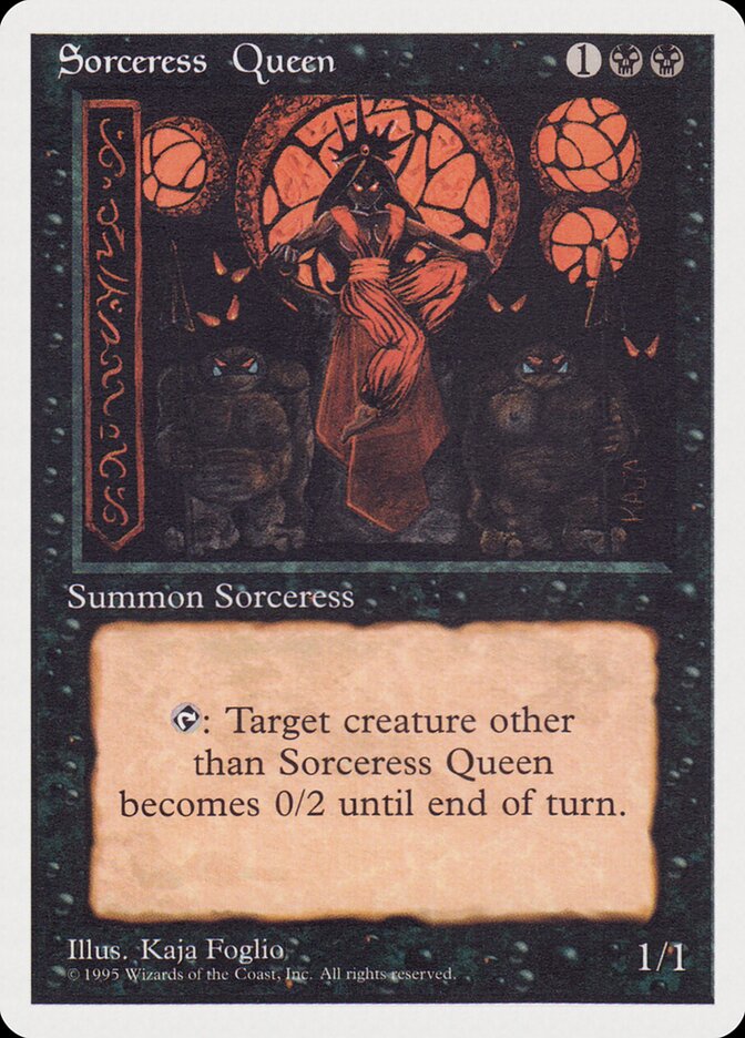 Sorceress Queen card front