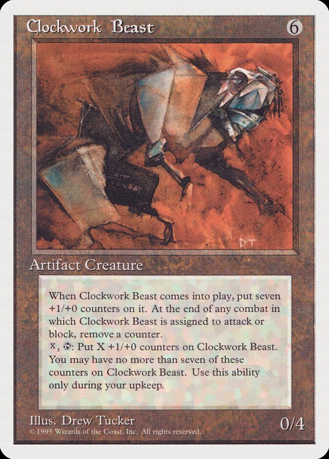 Clockwork Beast card front
