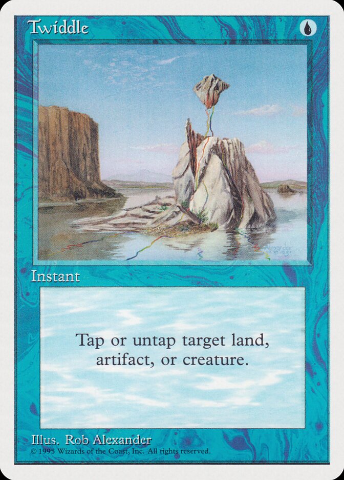 Twiddle card front