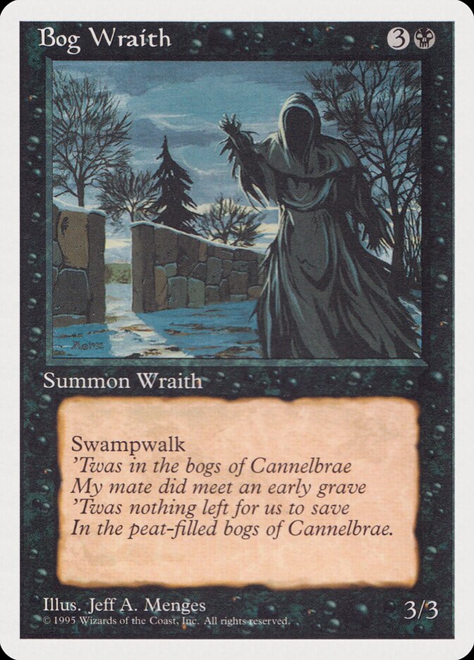 Bog Wraith card front