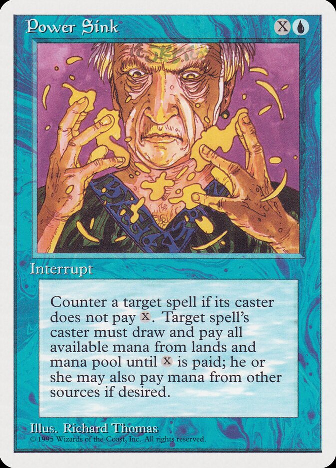 Power Sink card front