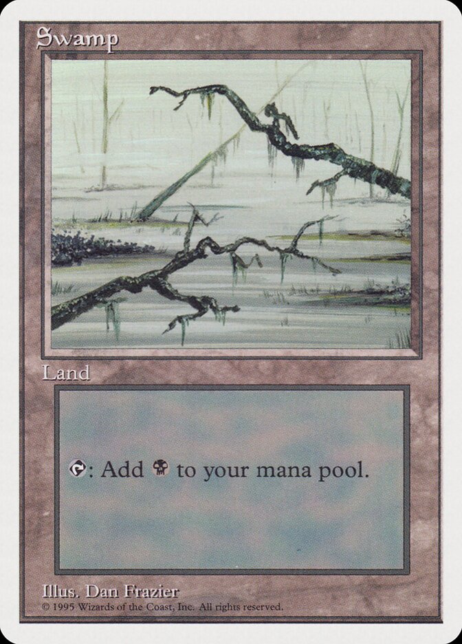 Swamp card front