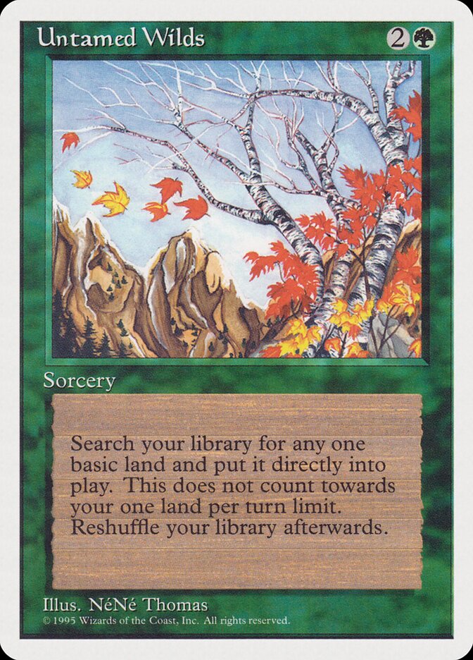 Untamed Wilds card front