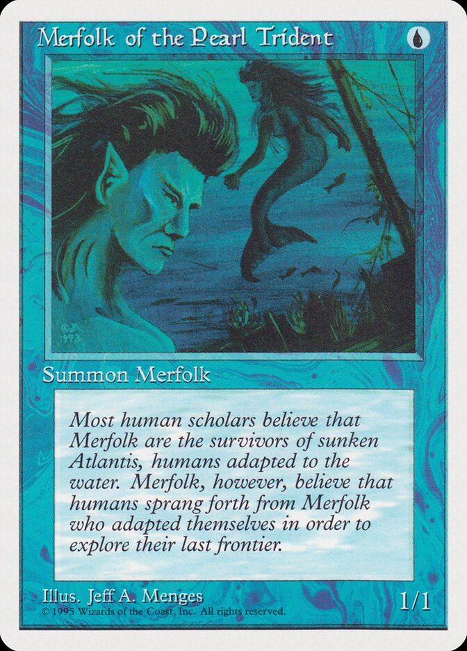 Merfolk of the Pearl Trident card front