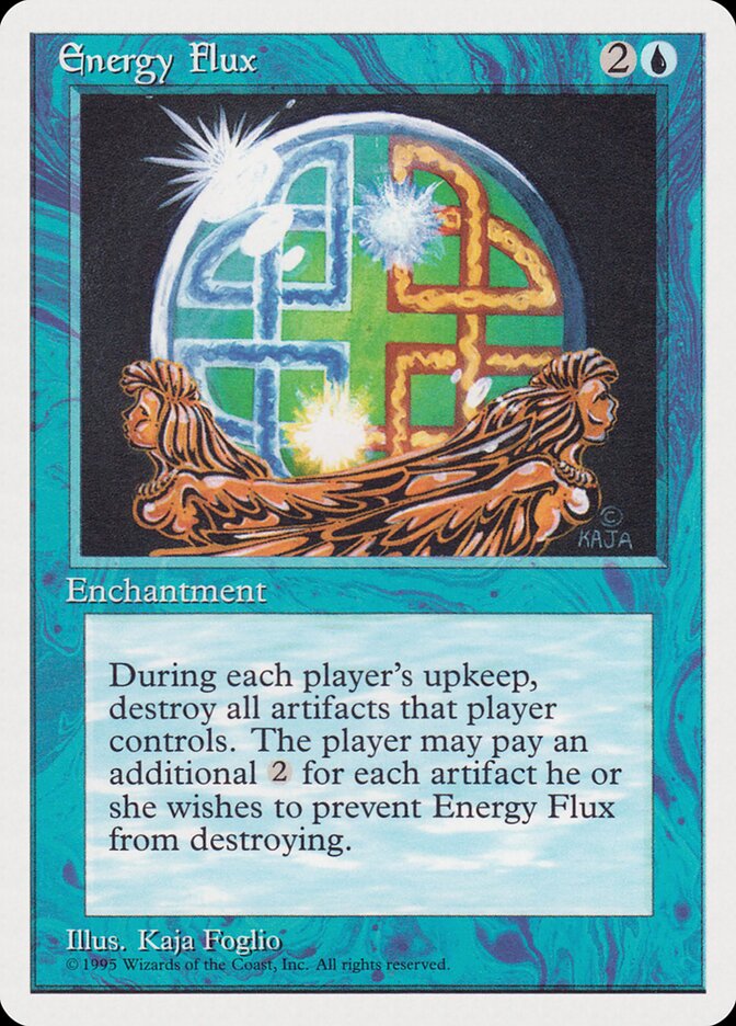Energy Flux card front