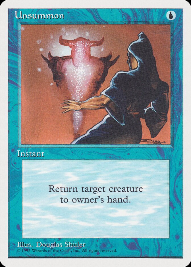 Unsummon card front