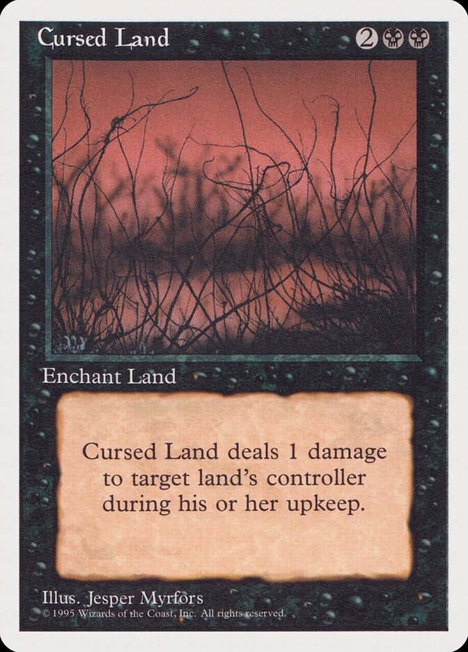 Cursed Land card front