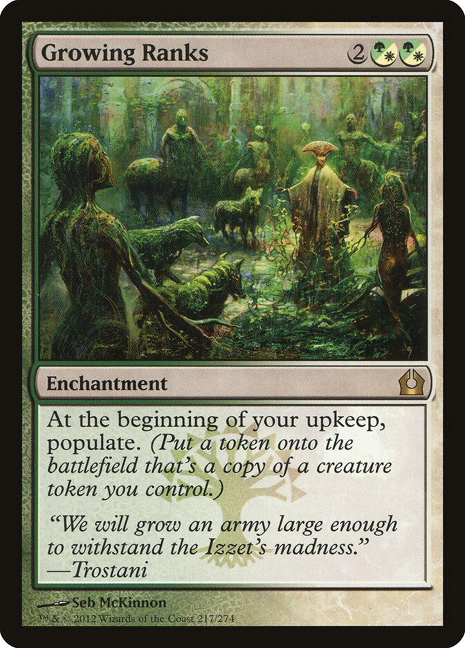 Growing Ranks card front