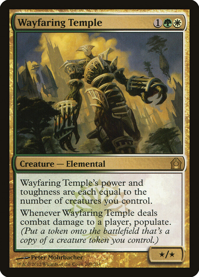 Wayfaring Temple card front