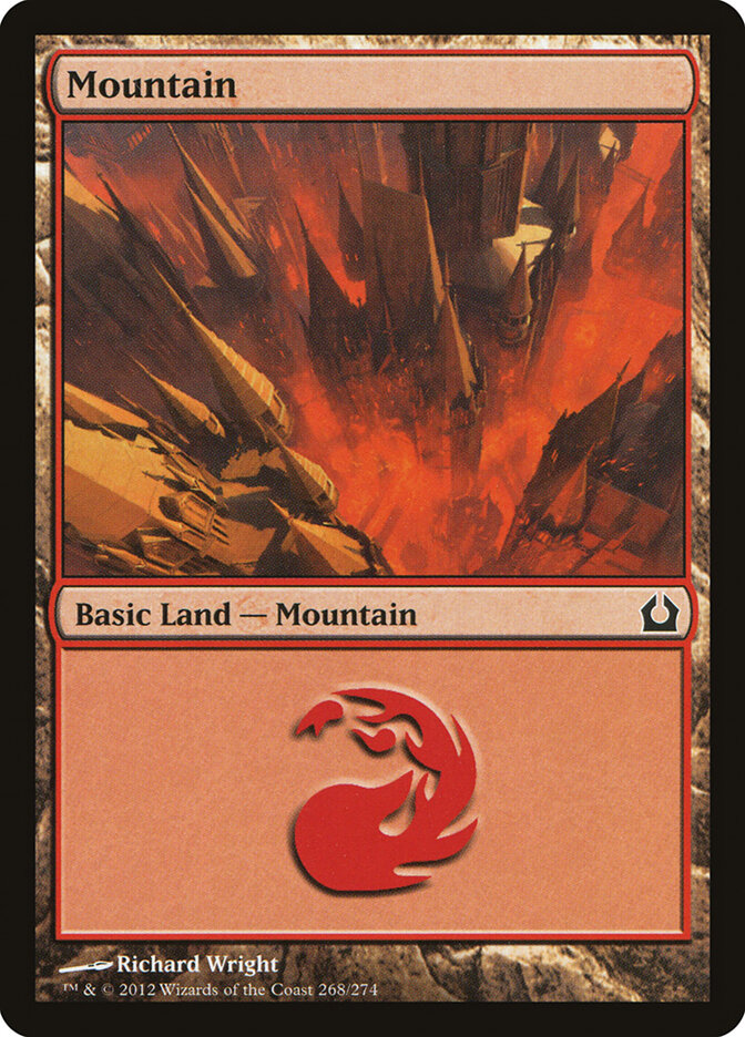Mountain card front