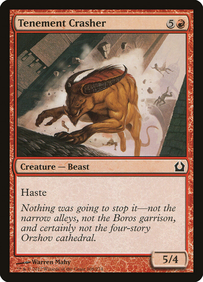 Tenement Crasher card front